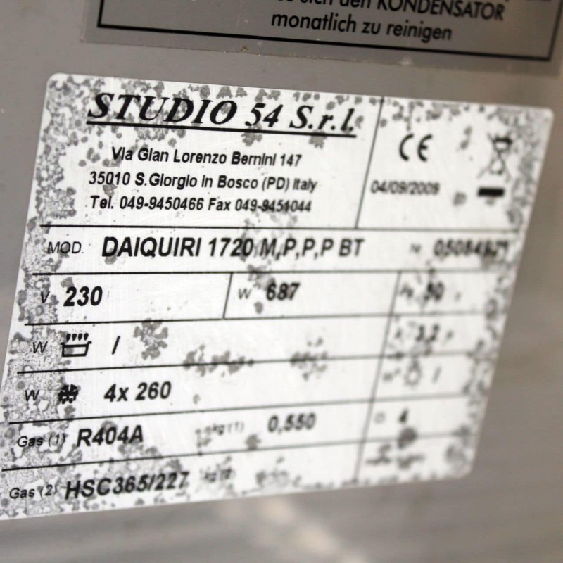 Studio 34 - Desserte réfrigérée négative